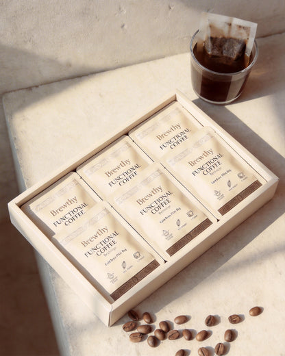 Weekly Reset: Brewthy Functional Coffee Filter Bag x 7 Packs